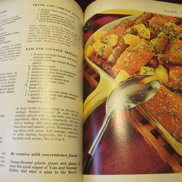 🍞🥚🥐 Vintage 1960's "BHG Jiffy Cooking" Cookbook - HC - Picture 10 of 11